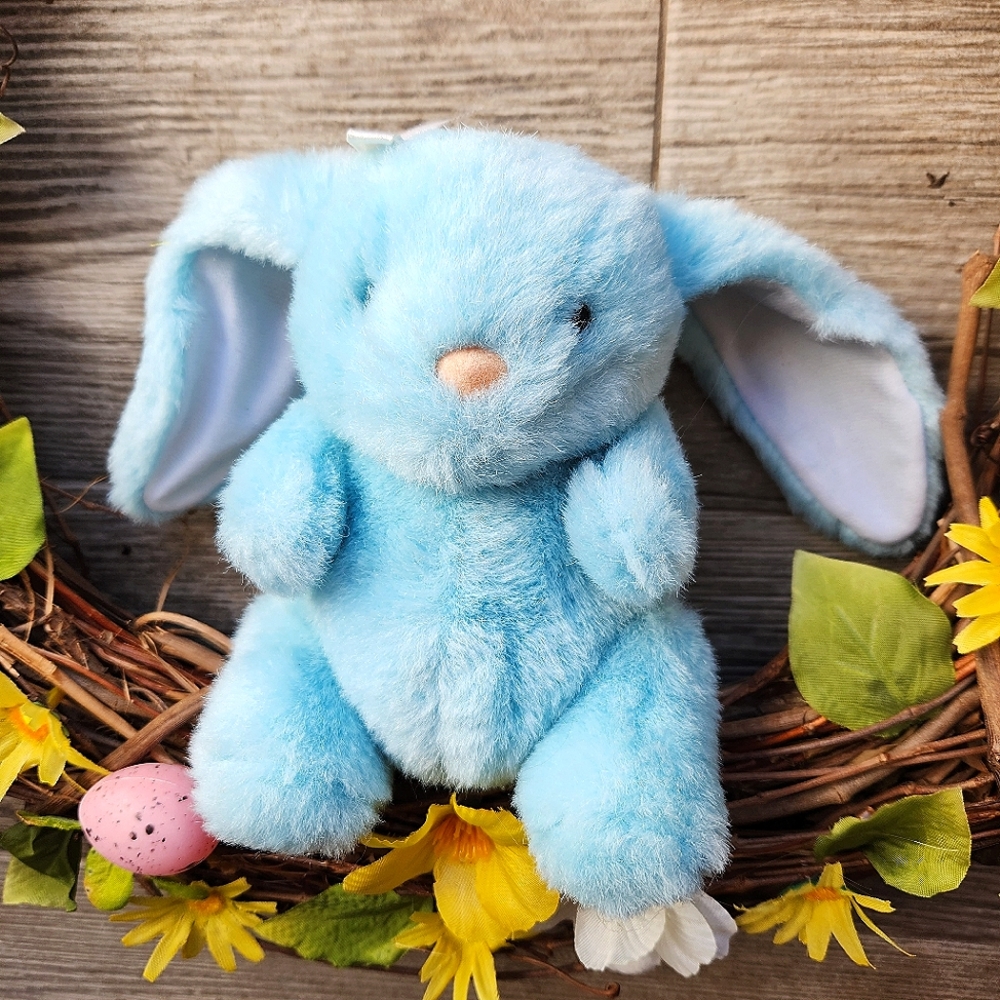 Festive Easter Bunny Grapevine Spring Easter Wreath - Picture 9 of 9